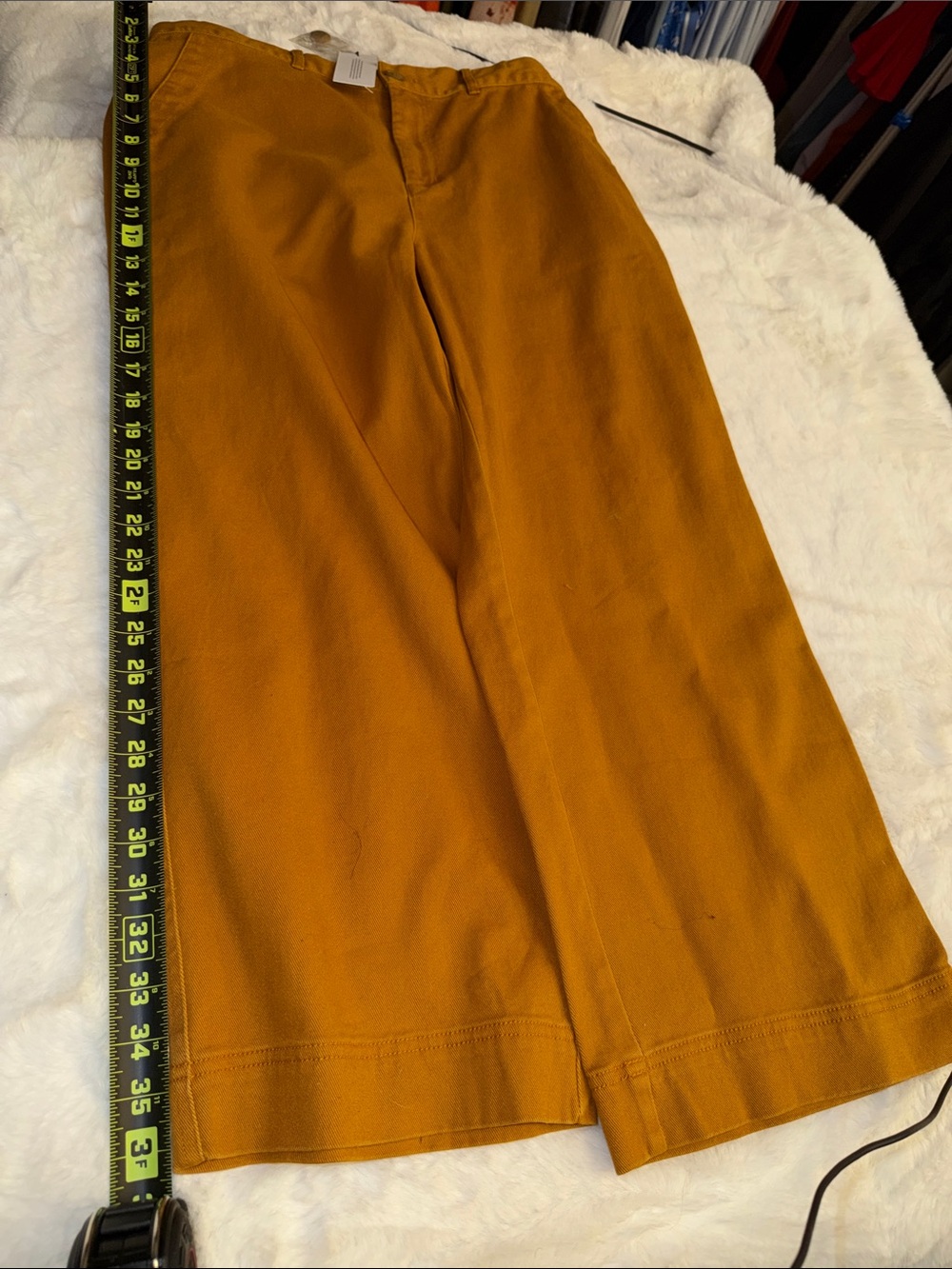 UGG Mustard Wide-Leg Jeans